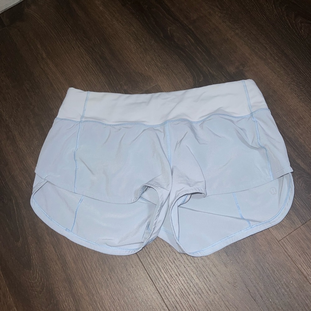 Light Blue Lulu Shorts